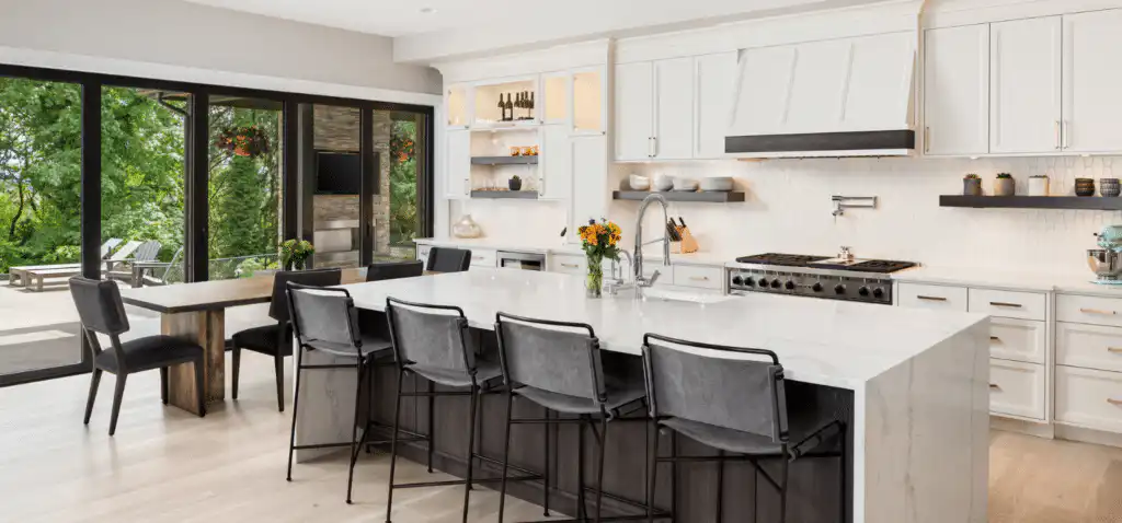 Clean and modern kitchen serviced by professionals.