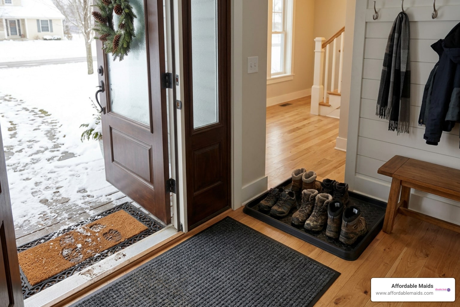 how to keep winter mud out of a wexford home