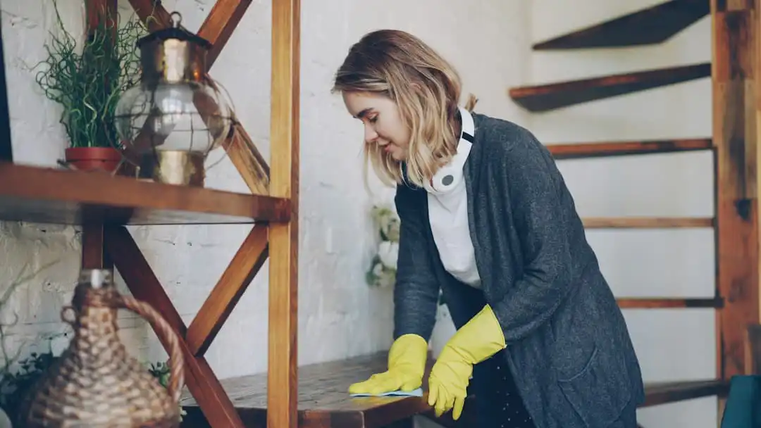 best way to dust a house